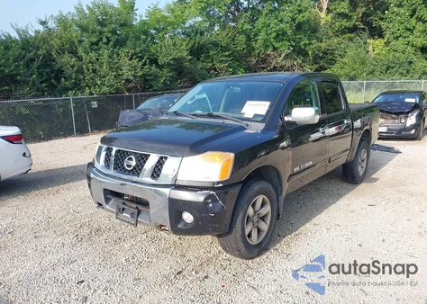 2012 Nissan Titan Sv z USA, uszkodzony, nr VIN 1N6AA0EC1CN311851